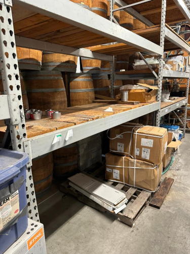 (2) SECTIONS OF 8' LONG X 10' TALL PALLET RACKING