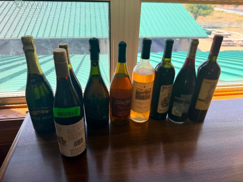 (1) LOT OF UNOPENED BOTTLES OF WINE.