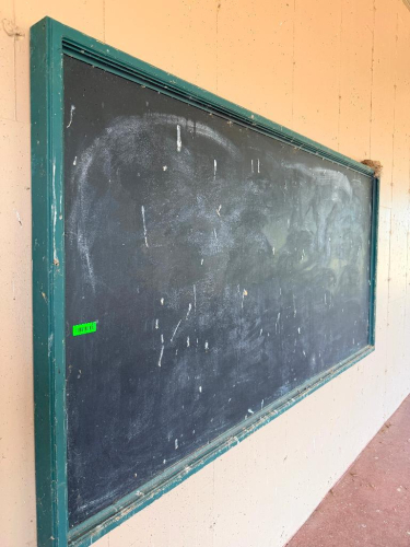 6' OUTDOOR FRAMED CHALK BOARD