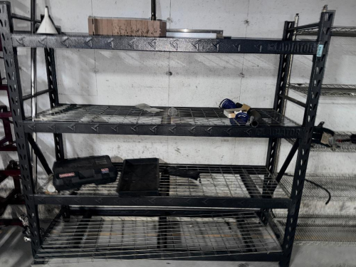 72" SECTIONS OF GLADIATOR MEDIUM DUTY RACKING.