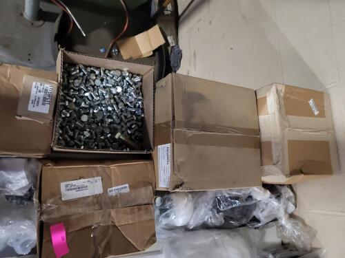 (1) TABLE OF MISC NUTS AND BOLTS