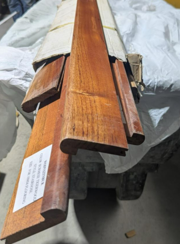 BURMESE TIGERWOOD HARDWOOD STAIRNOSE