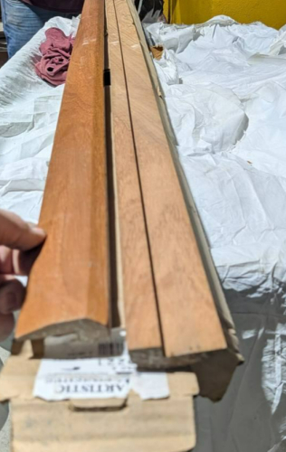 ARTISTIC FINISHES CARIBBEAN WALNUT THRESHOLD