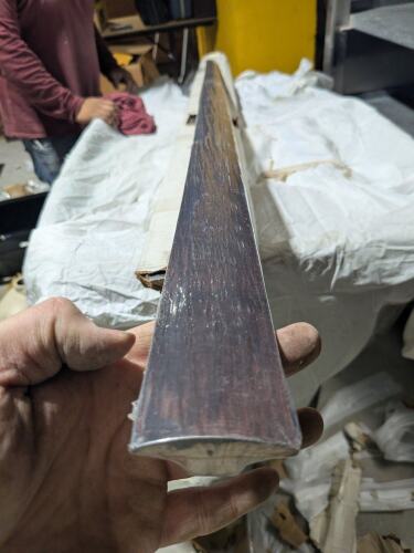 MAPLE MERLOT SOLID HARDWOOD T-MOLDING