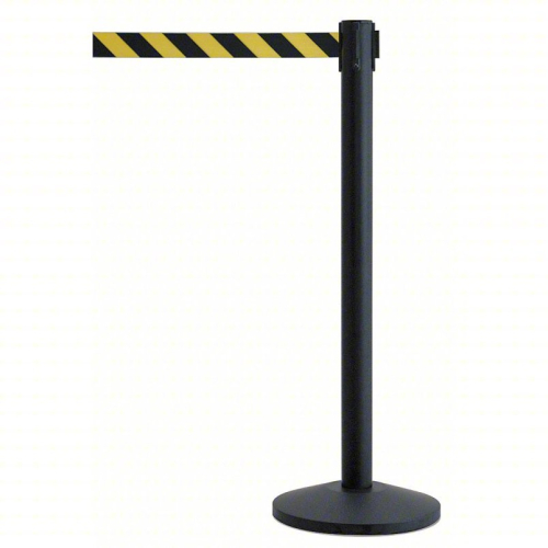 (1) BARRIER POST SET WITH BELT