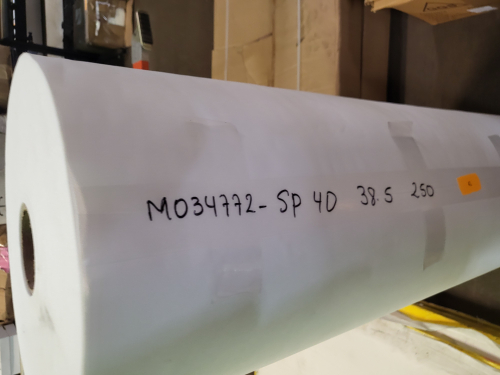 (1) ROLL OF ADHESIVE BACKING FOAM