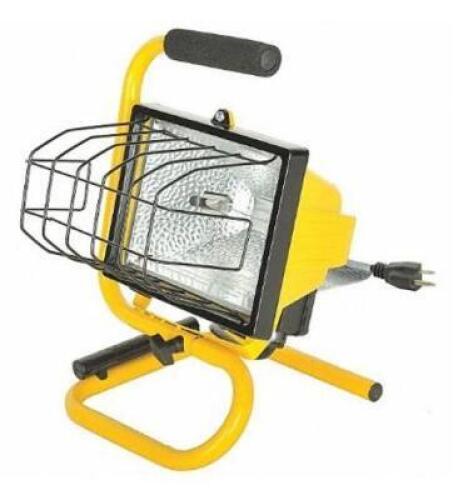 (1) TEMPORARY JOB SITE LIGHT