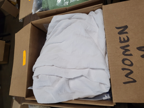 (1) BOX OF WOMEN'S CLOTHING