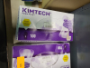 (3) BOXES OF (100) DISPOSABLE GLOVES - 4