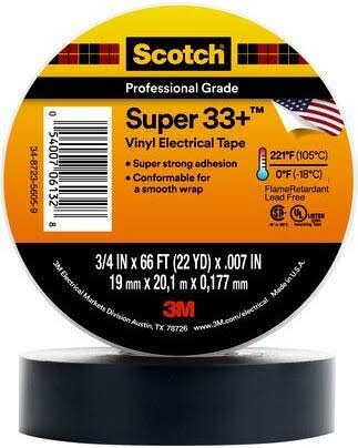 (4) ROLLS OF PROFESSIONAL GRADE ELECTRIC TAPE