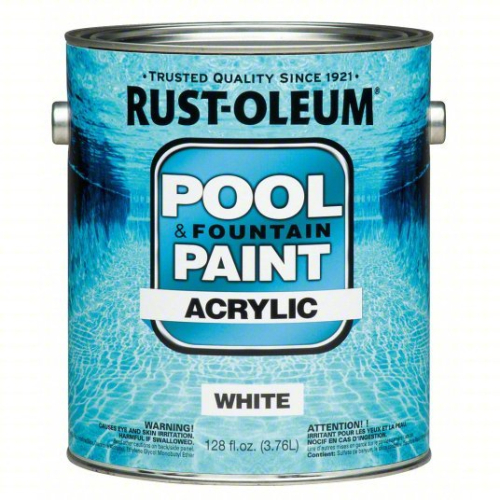 (1) POOL & FOUNDATION WATER BASED ACRYLIC PAINT