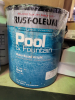 (1) POOL & FOUNDATION WATER BASED ACRYLIC PAINT - 2