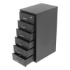 (6) METAL DRAWERS AND DIVIDERS