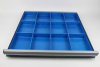 (10) PACKS OF (100) PLASTIC DIVIDERS