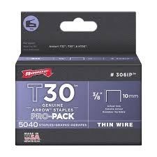 (5) BOXES OF (5040) STAPLES
