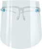 (1) CASE OF (20) FACE SHIELDS WITH GLASSES