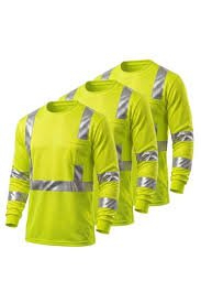 (1) BOX OF (25) HI-VIZ WORK SHIRTS