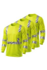 (1) BOX OF (25) HI-VIZ WORK SHIRTS