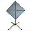 (1) COMPACT SIGN STAND