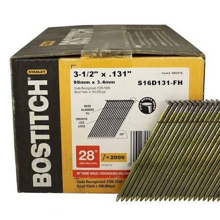 (1) BOX OF (2000) FRAMING NAILS