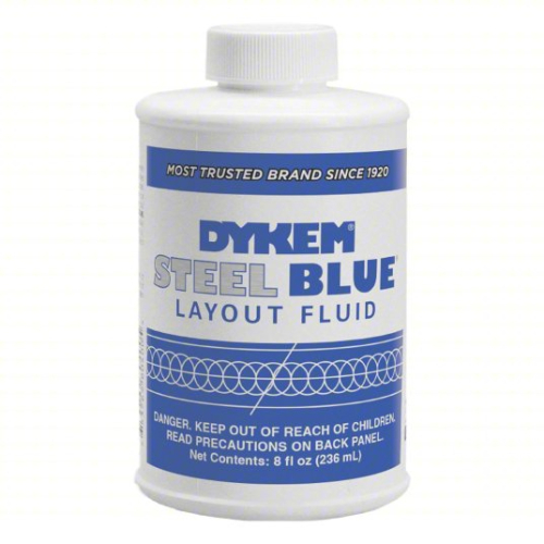 (6) STEEL BLUE LAYOUT FLUID