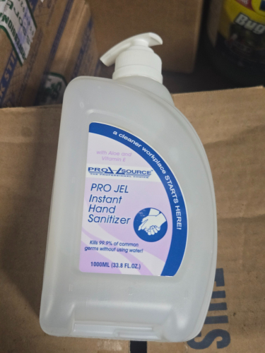 (8) GEL HAND SANITIZER