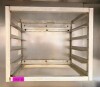 HALF SIZE WALL MOUNTED RACK / TRAY HOLDER.