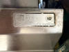 48" X 24" ALL STAINLESS TABLE W/ BACK SPLASH. - 2