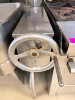 TILTING BRAISING PAN / TILT SKILLET WITH STAINLESS STEEL CONSTRUCTION, DEEP RECTANGULAR COOKING PAN, HINGED LID WITH FULL-WIDTH HANDLE, MANUAL HANDWHEEL TILT MECHANISM, THERMOSTATIC TEMPERATURE CONTROL, AND GAS-FIRED HEATING SYSTEM. - 7