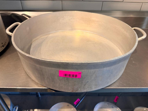 20" ROUND HEAVY DUTY ALUMINUM STOCK / ROASTING POT