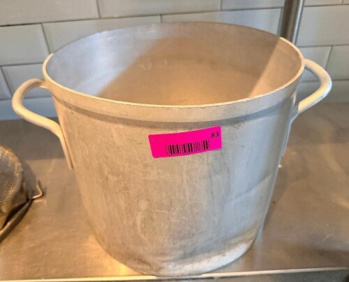 25 QT ALUMINUM STOCK POT.