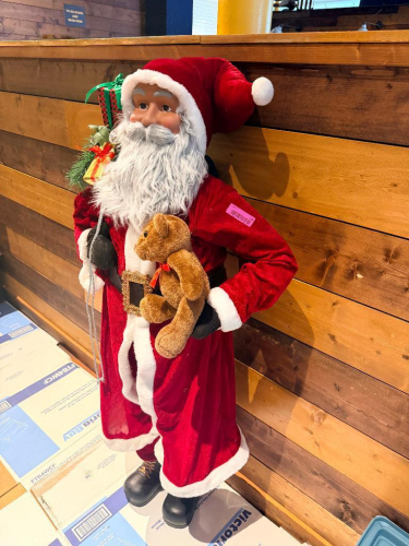 56" TALL SANTA CLAUSE HOLIDAY D&Eacute;COR.