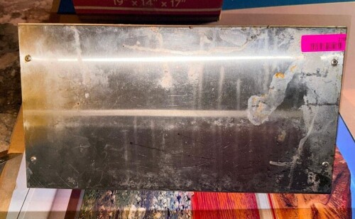 24" X 12" STAINLESS WALL SHELF