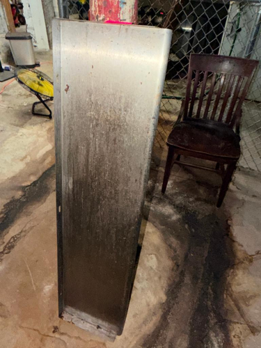48" X 12" STAINLESS WALL SHELF