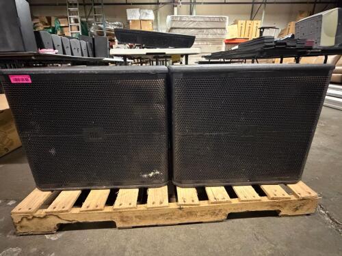 (2) JBL PROFESSIONAL SPEAKERS