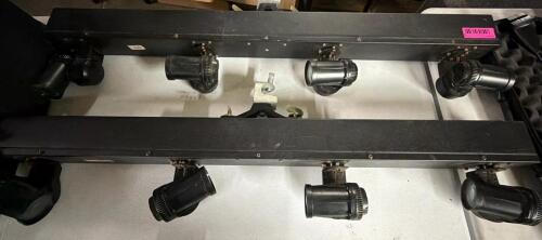 (2) MULTI-HEAD STAGE LIGHTING BAR