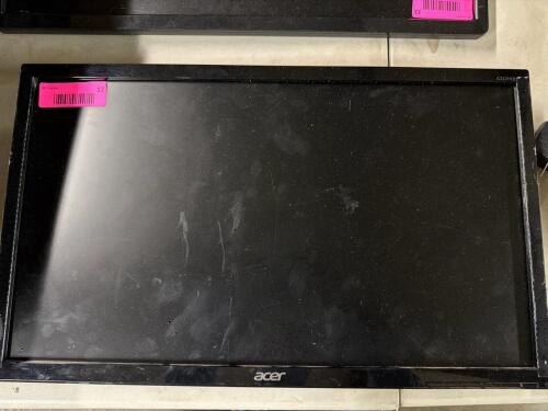 (1) ACER FLAT SCREEN MONITOR
