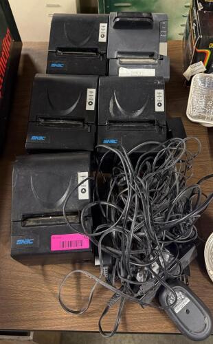 (5) POS RECEIPT PRINTERS