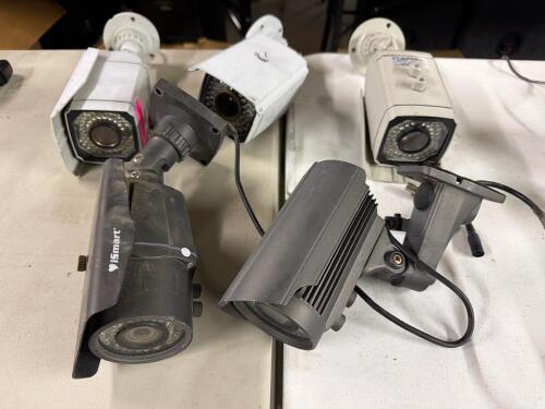 (5) CCTV SECURITY CAMERAS