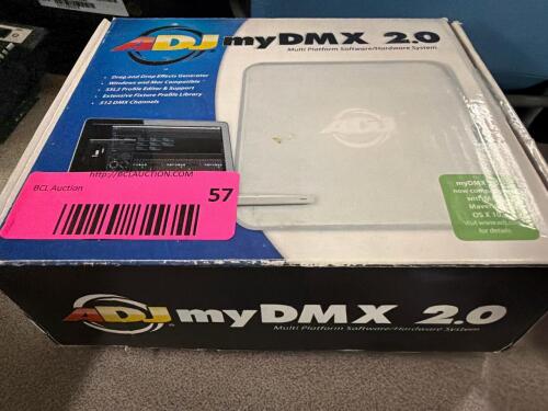 (1) MYDMX 2.0 LIGHTING CONTROL INTERFACE