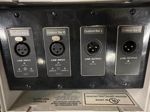 (1) PORTABLE AUDIO CONNECTION BOX