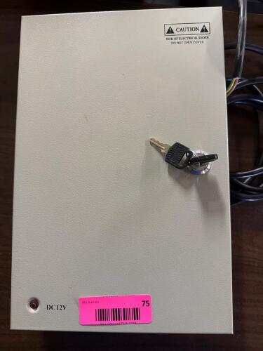 (1) CCTV POWER SUPPLY DISTRIBUTION BOX