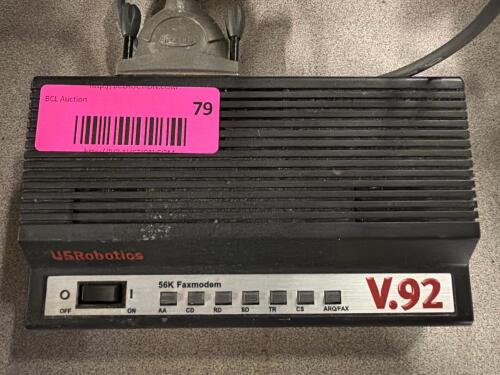 (1) 56K EXTERNAL FAXMODEM