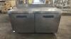 (1) COMMERCIAL TWO-DOOR UNDERCOUNTER REFRIGERATOR