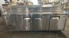 (1) USR COMMERCIAL THREE-DOOR REFRIGERATED PREP TABLE