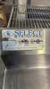 (1) SELECT STAINLESS STEEL WORK TABLE WITH UNDERSHELF AND BACKSPLASH - 2