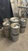 (7) ASSORTED STAINLESS STEEL BEER KEGS - 4