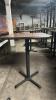 (1) RECTANGULAR WOOD-TOP DINING TABLE - 2