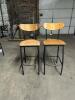 (2) RESTAURANT DINING CHAIR - 4
