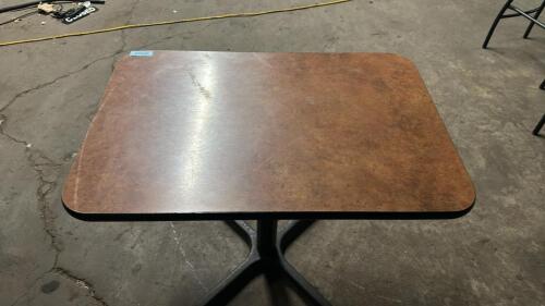 (1) RECTANGULAR RESTAURANT DINING TABLE